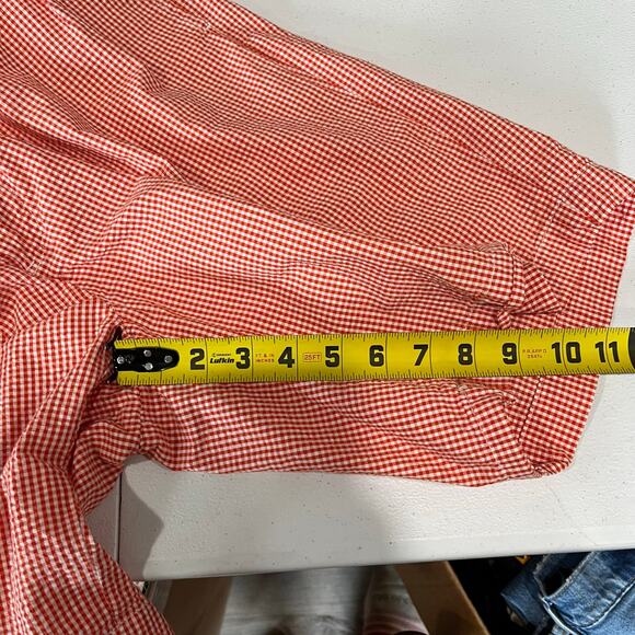 Polo Golf Ralph Lauren Fairway Cotton Shorts Orange Gingham UT Vols Men’s 33 - Picture 7 of 7